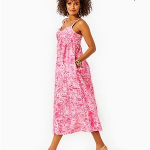 Lilly Pulitzer Azora Cotton Midi Dress